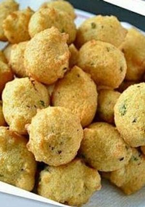 A picture of Moong Dal Laddoo(Ram Laddoo).