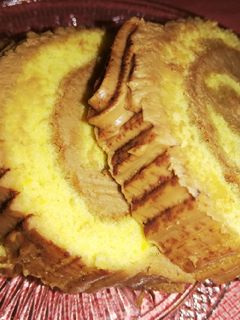 Tiramisu tekercs recept fotója
