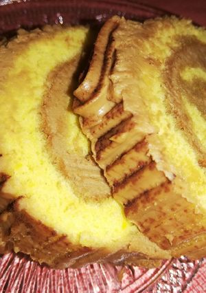Tiramisu tekercs recept fotója