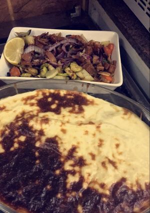 صورة لوصفة معكرونًـة بالبـشاميل 💔