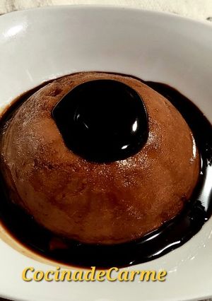 Una foto de Crema de cacao y plátano