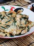 Chijimi (Mix Vegetables Korean Pancake) ニラチヂミ