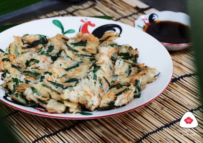 Resep Chijimi (Mix Vegetables Korean Pancake) ニラチヂミ yang Bisa Manjain Lidah