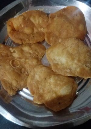 A picture of Homemade Papdi.