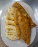 Milanesa crocante de merluza
