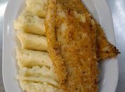 Una foto de pescado panko