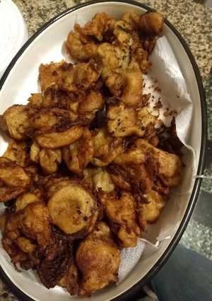 Una foto de Buñelos de banana