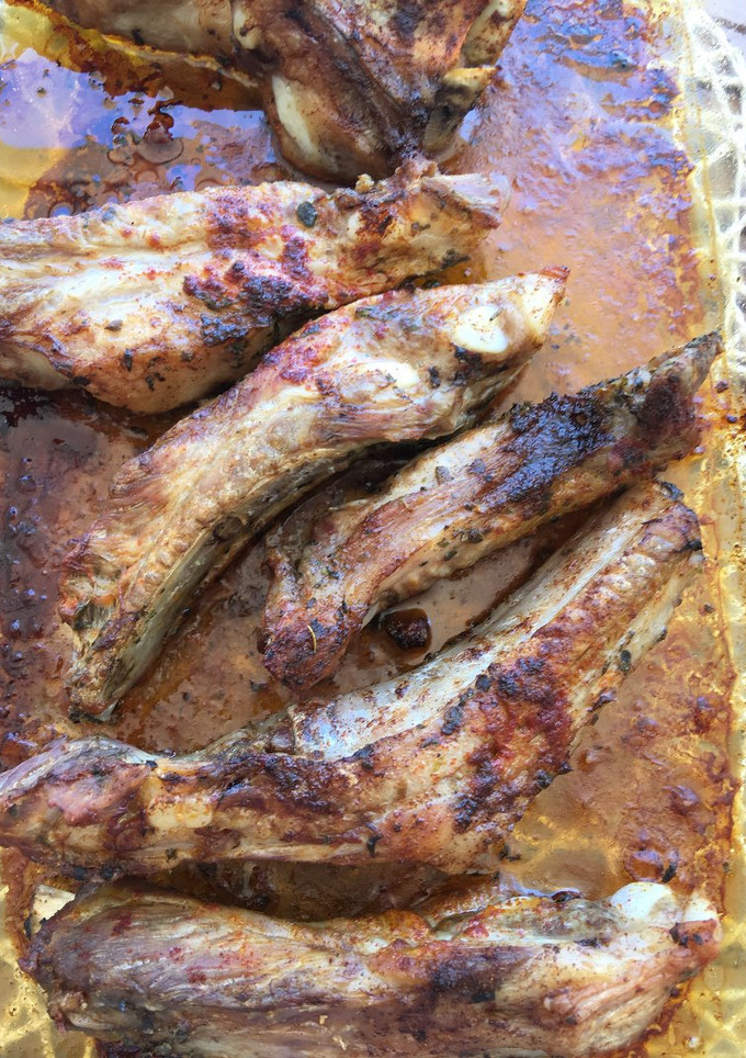 Una foto de Costillar de cerdo adobado