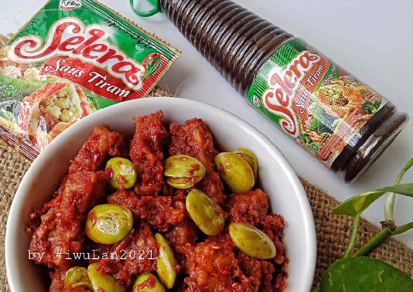 Sambal Tempe Pete Saus Tiram Selera