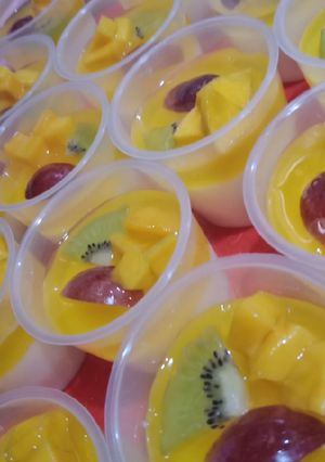Foto resep Puding sutra buah