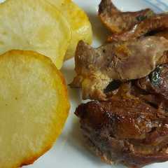 Foto principal de Pollo y patatas a baja temperatura
