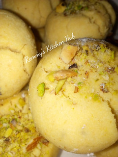 A picture of Nankhatai cookies.