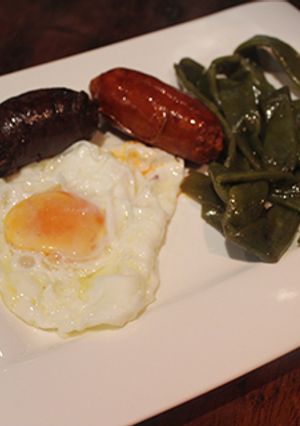 Foto principal de Judías verdes con chorizo y morcilla