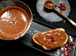 Foto resep Gianduia - Selai Cokelat Hazelnuts (Nutella home made)