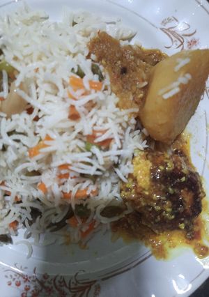 ভেজ পোলাও  (veg pulao recipe in Bengali) রেসিপির প্রধান ছবি