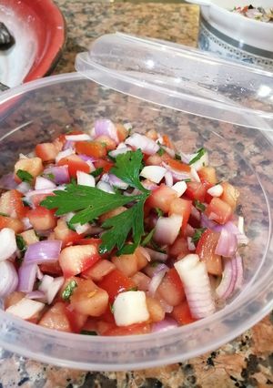 صورة لوصفة سلطة ل تقوية المناعة🤗