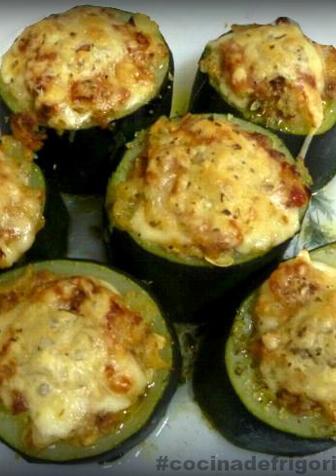 Una foto de Cañas de calabacín al horno