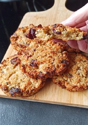 Une photo de Cookies sans gluten ni beurre ni farine