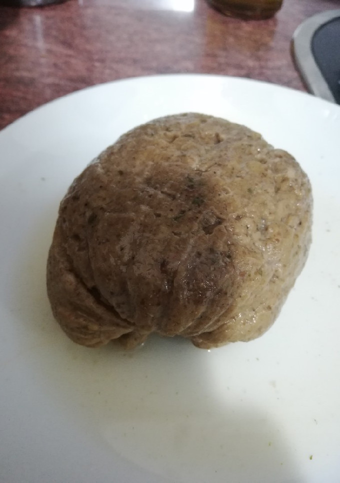 Una foto de Seitán casero