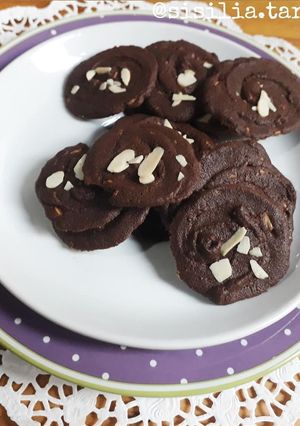 Foto resep Lidah Kucing Coklat Almond (Putih Telur)