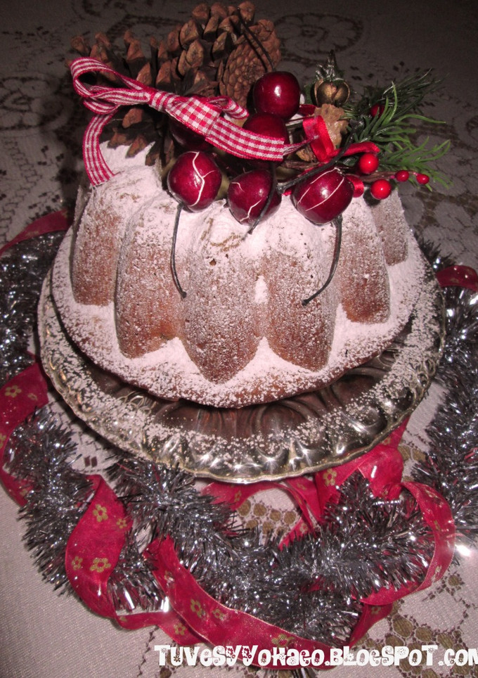 Una foto de Budín de Navidad