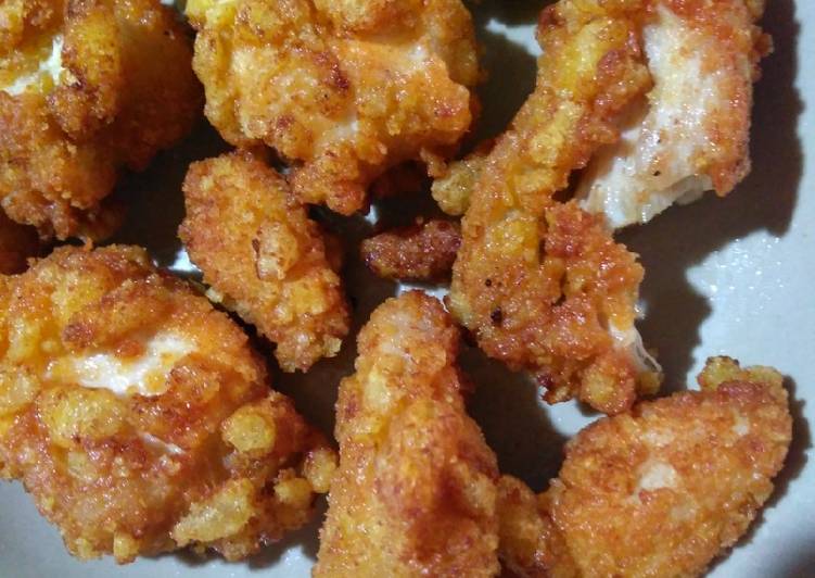 Bagaimana Menyiapkan Ayam crispy snack Anti Gagal
