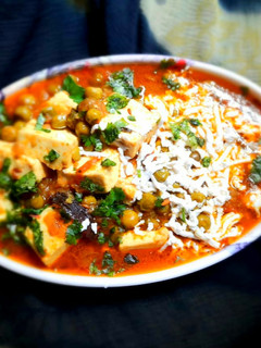 A picture of Punjabi Matar Paneer.