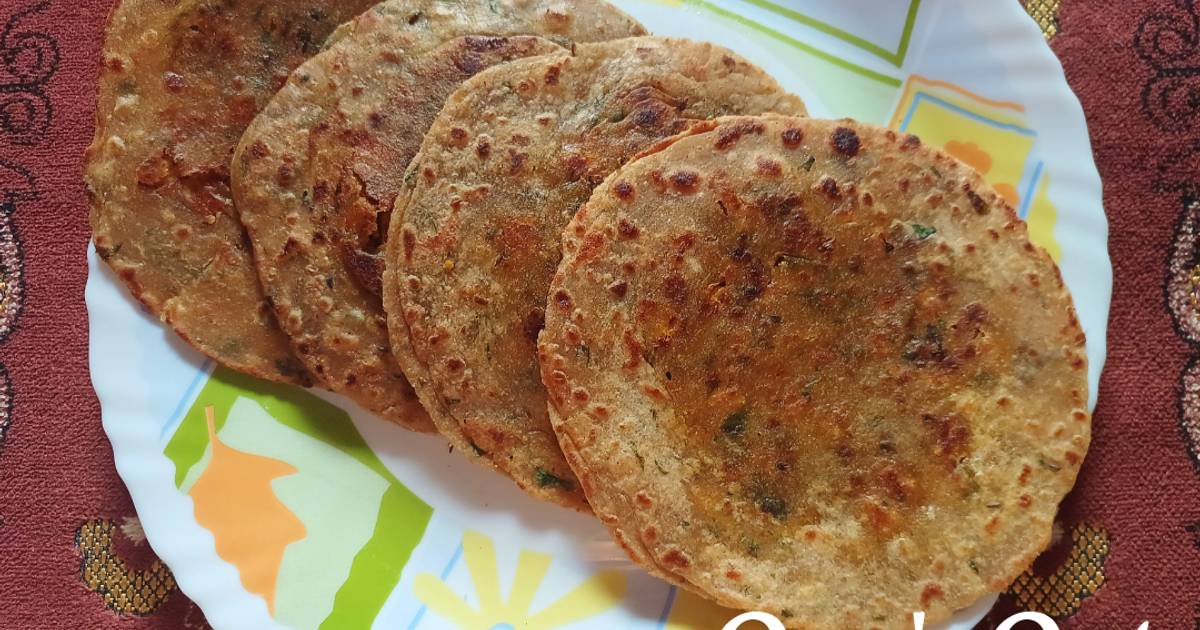 Paneer Parathas with Barley and Wheat Flours Recipe by ZMA Cookpad
