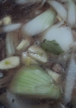 Una foto de Caldo de hígados de pollo para enfermos y débiles la Cristera