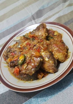 Foto resep Rujak Bandeng Pedess