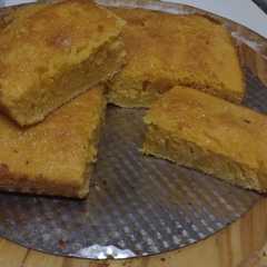 Una foto de Budín de flan de vainilla.. húmedo y delicioso en 3 pasos