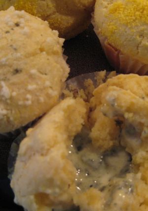 A picture of Blue Cheese Muffins.