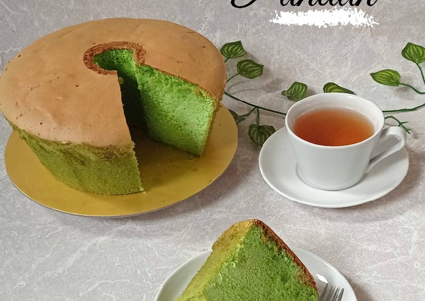 Chiffon Cake Pandan