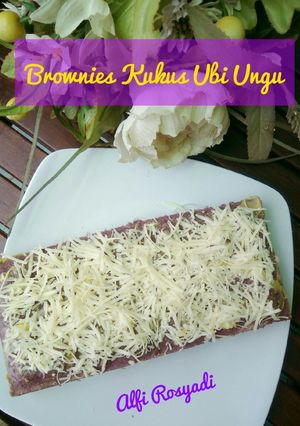 Foto resep Brownies Kukus Ubi Ungu