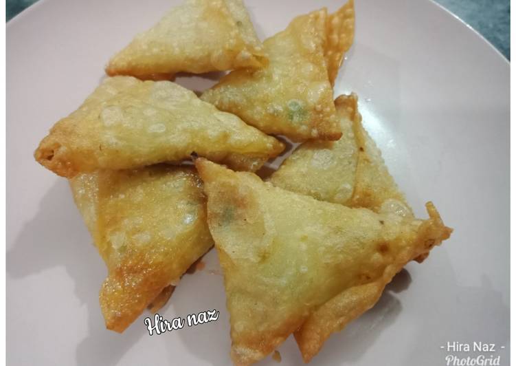 Steps to Prepare Perfect Chowmein Samosa