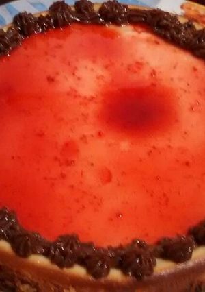 Una foto de Cheesecake con Ricota y queso crema