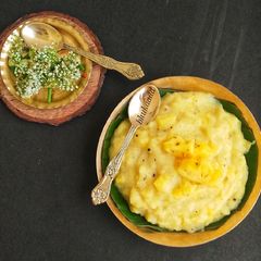 Pineapple halwa A picture of Pineapple halwa.