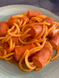 Una foto de Pasta divertida