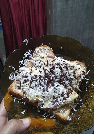 Foto resep Roti Bakar Keju coklat untuk diet