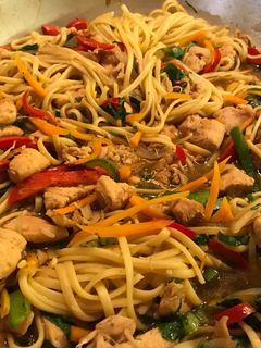 Una foto de Yakisoba a mi estilo