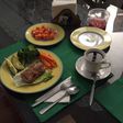 Salmón a la mantequilla