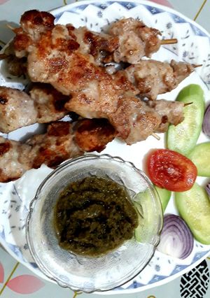 A picture of Ghee Roast Chicken Kebab.
