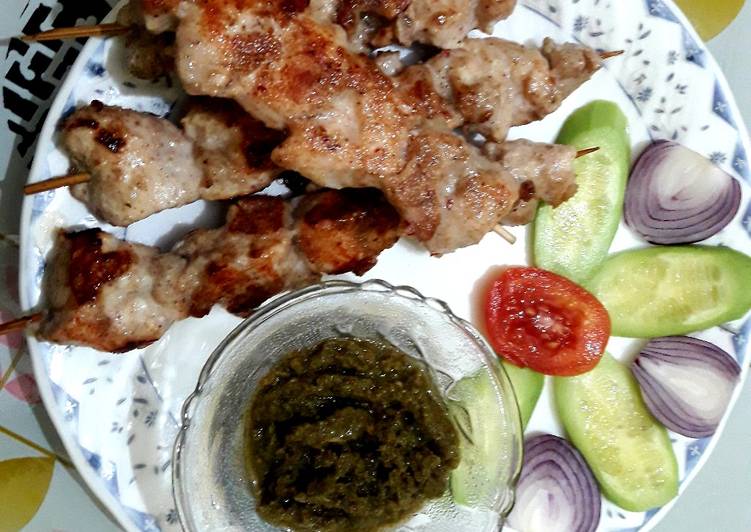 Steps to Prepare Any-night-of-the-week Ghee Roast Chicken Kebab