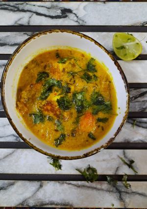 A picture of Paneer tikka masala.