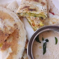A picture of Masala dosa.