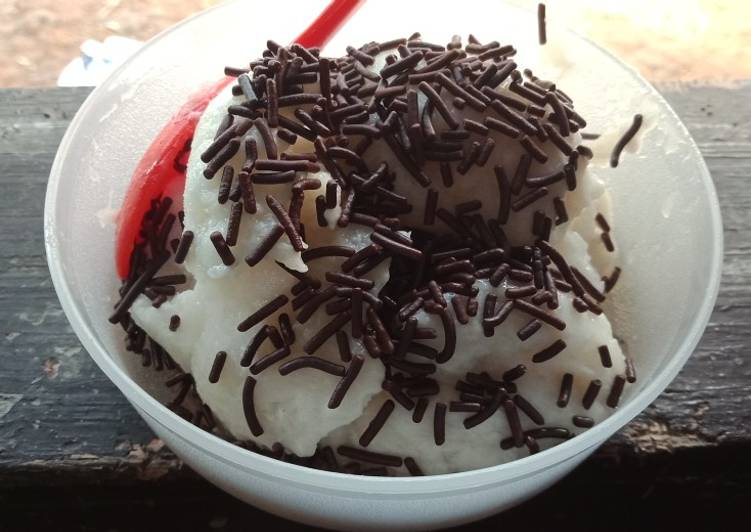 Resep: Sorbet sirsak yang Renyah