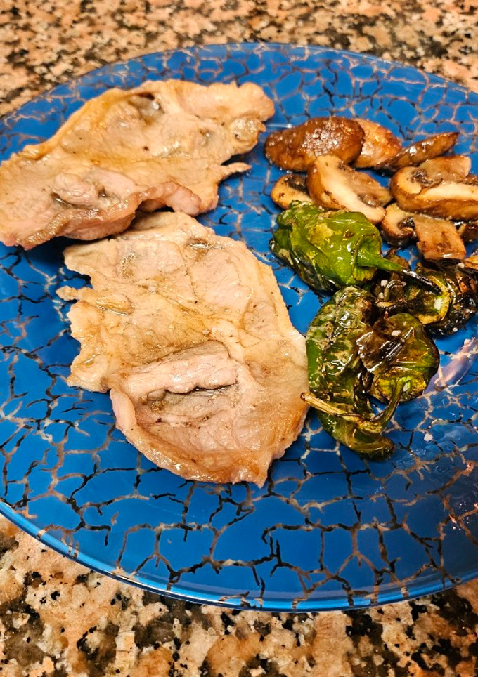 Una foto de Cena exprés