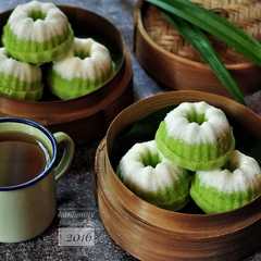Putu Ayu Pandan-レシピのメイン写真