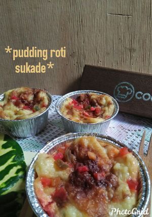Foto resep *pudding roti sukade*