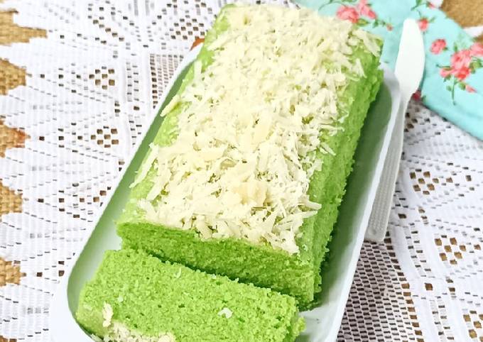 Resep Bolu Santan Pandan Keju Oleh Ibu Tina Cookpad 